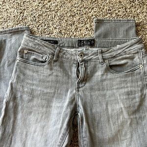 Lucky Brand Lolita skinny grey sz 10